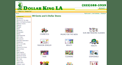 Desktop Screenshot of dollarkingwholesale.com